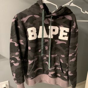 BAPE CAMO SWEATSHIRT SIZE M